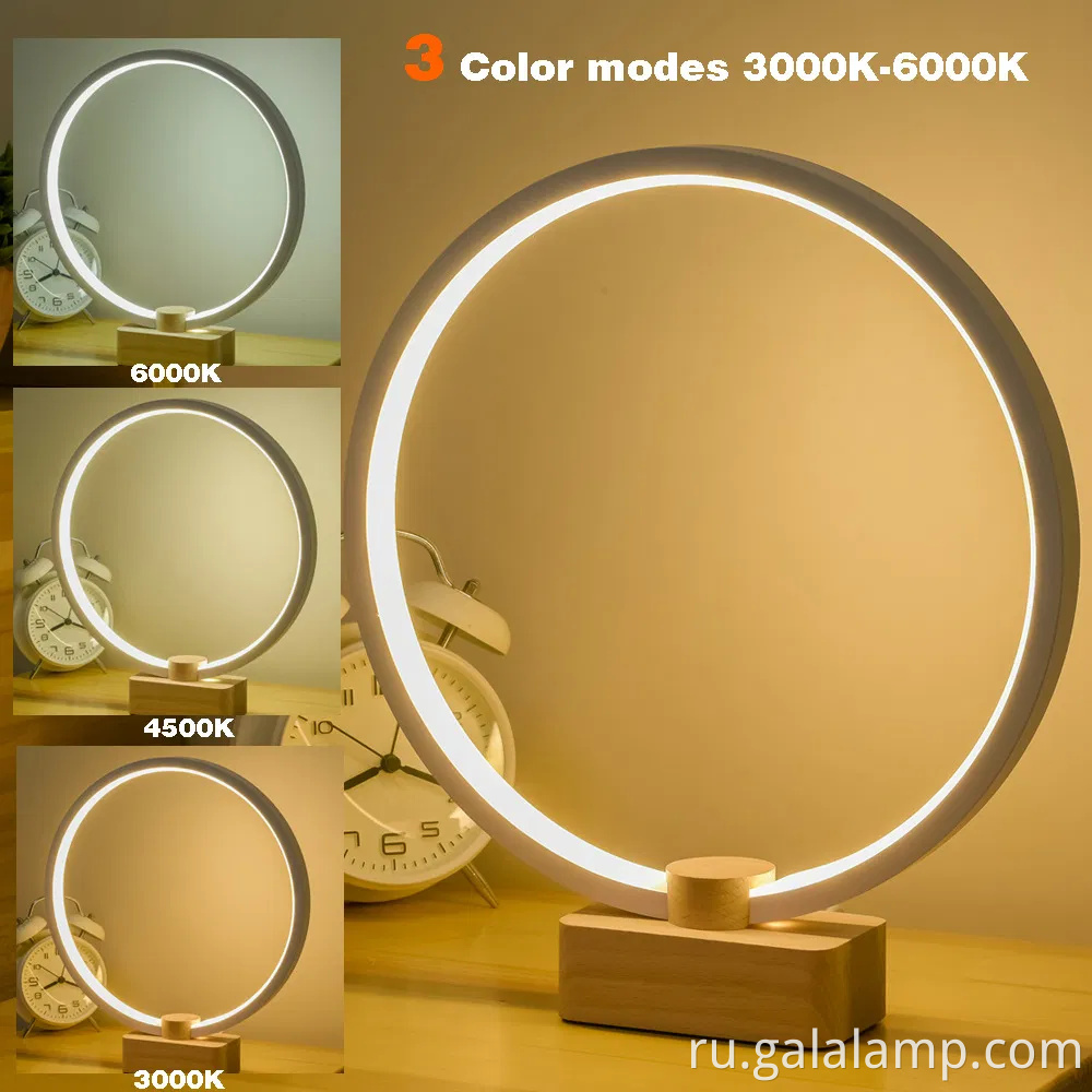 Интеллектуальная сплошная древесина, светодиодная настольная лампа, уникальное творчество, подарок USB